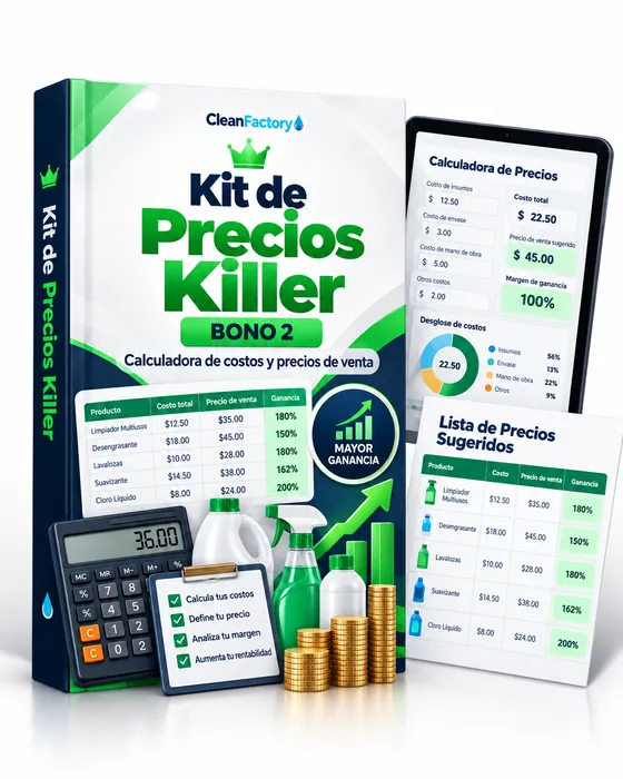 Bono 2: Kit de Precios Killer
