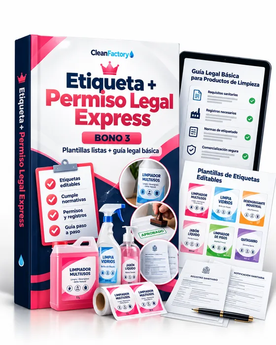 Bono 3: Etiqueta + Permiso Legal Express